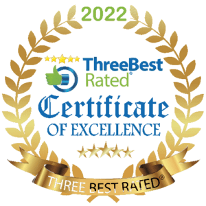 ThreeBest Rated 2022 badge