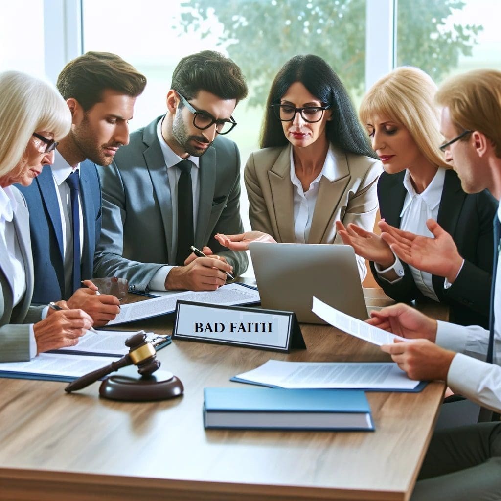Professionals Over 25 in Legal Discussion