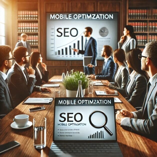 Collaborative Meeting on SEO and Mobile Optimization for Law Firms