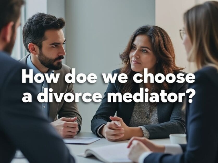 Selecting Your Divorce Mediator