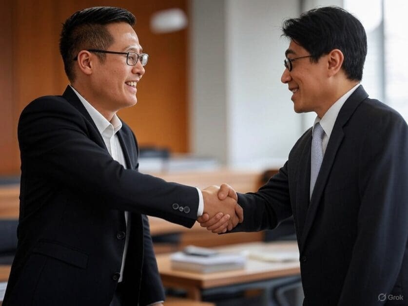 Legal Issues for AI in Copyright Tackled with Lawyer and AI Rep in Courtroom Setting