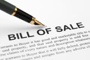The Legal Importance of a Bill of Sale in Protecting Your Assets