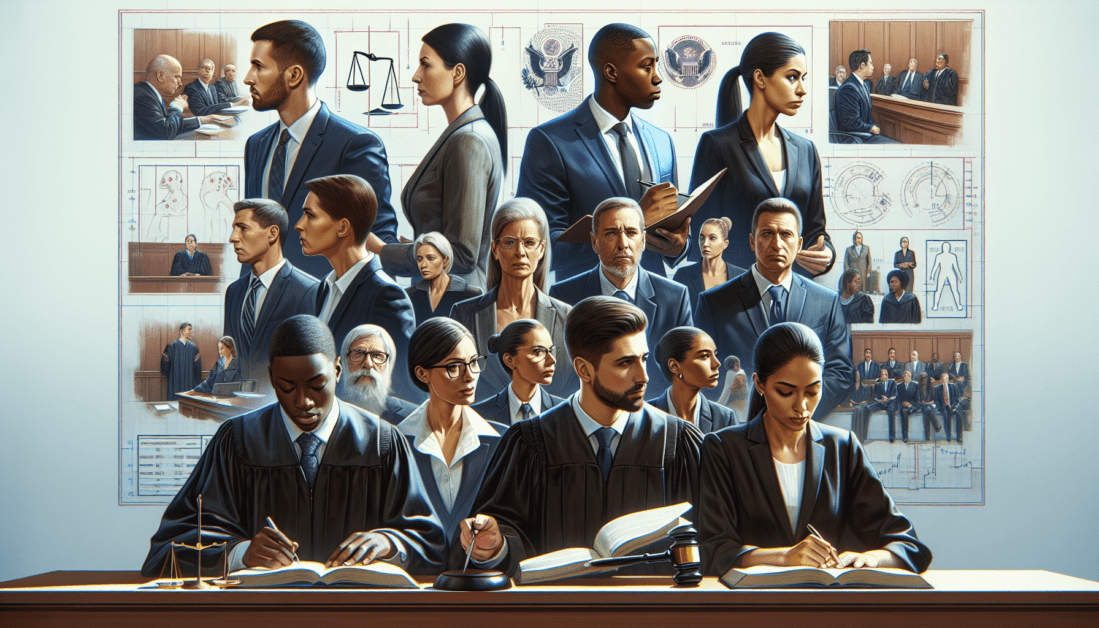 Trial preparation timeline and steps infographic