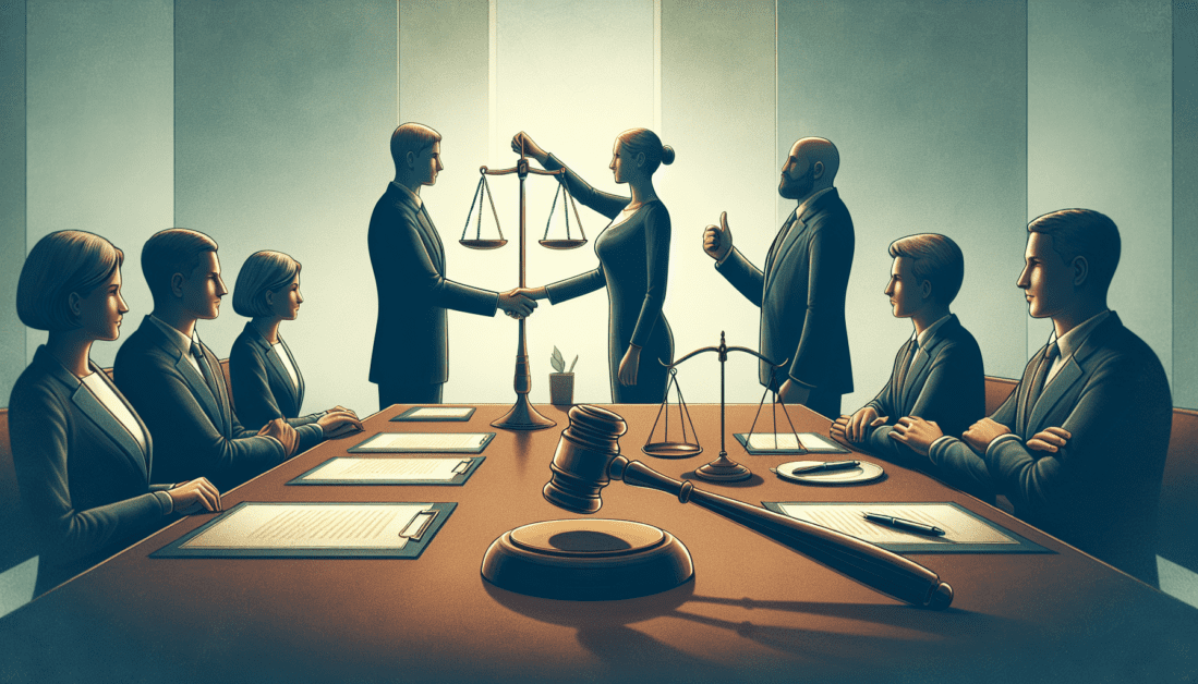 People Discussing Conflict Resolution Methods