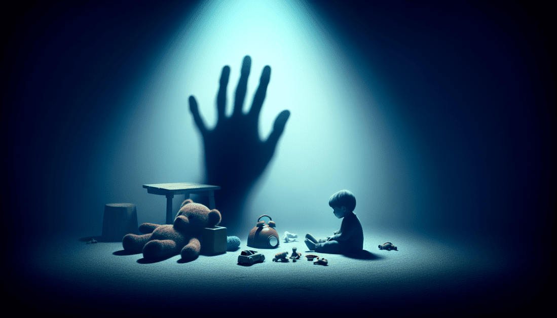 Child protection awareness illustration