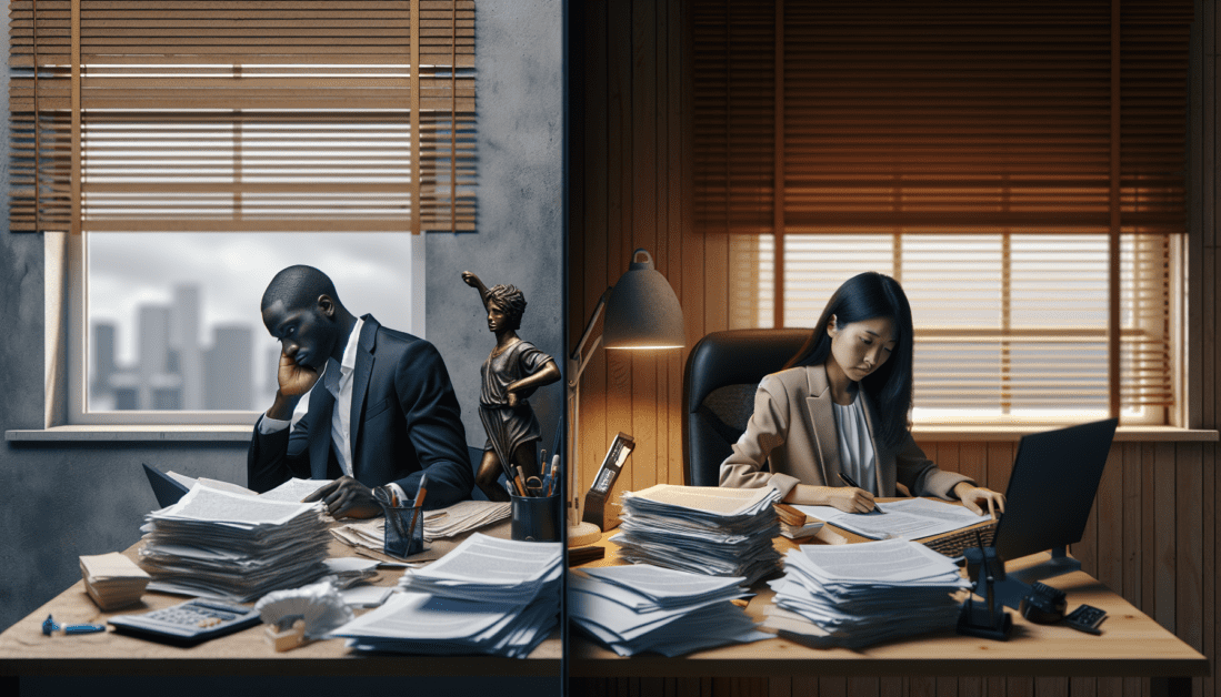 Legal Consultation with Attorney and Client