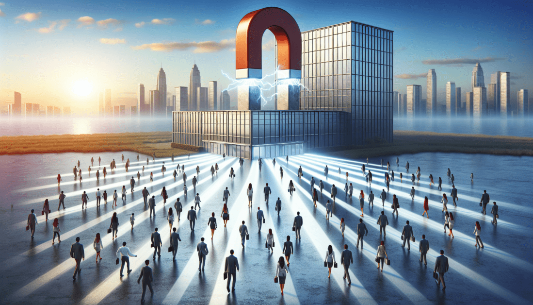 Business Professionals Discussing Client Acquisition Strategies