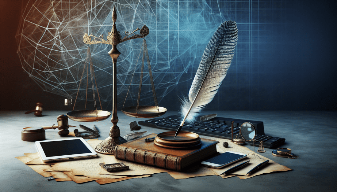 Legal Marketing Strategies Digital Guide Illustration