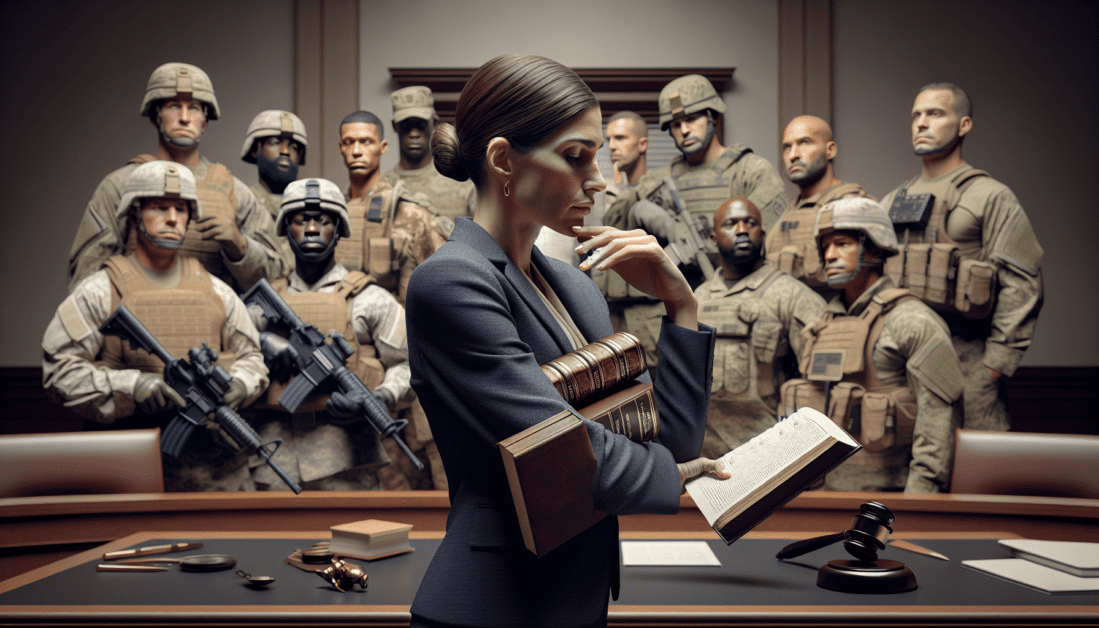 Military Law and Ucmj Guide with Scales of Justice