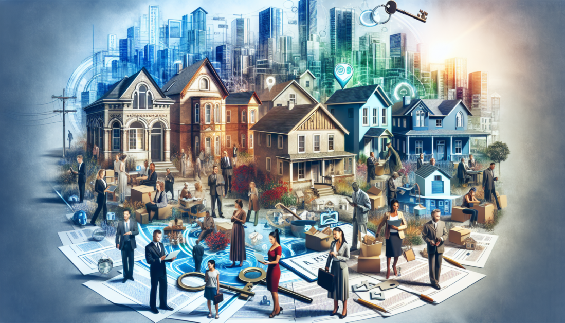 Property rights guide with house keys and legal documents