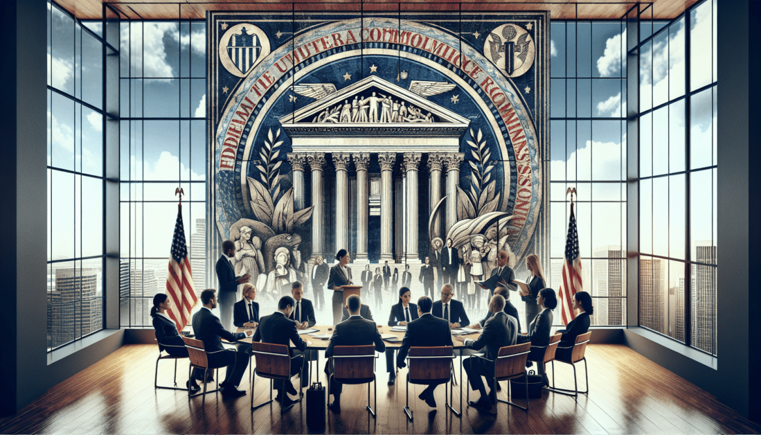 Ftc Shield Logo with Regulatory Compliance Icons