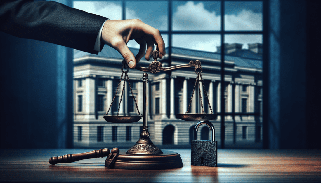 Gavel and Handcuffs Representing Embezzlement Law