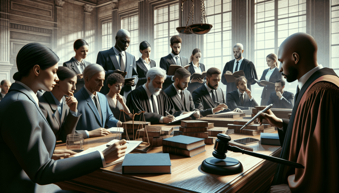 Legal Pr Professionals Discussing Ethical Guidelines