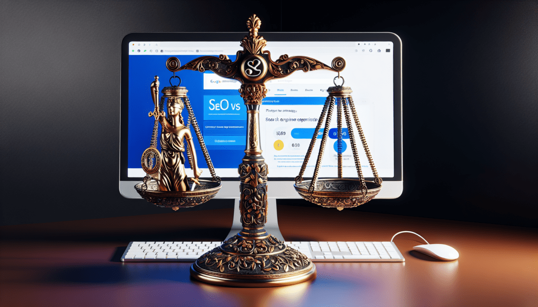 SEO vs PPC comparison for law firm marketing strategies