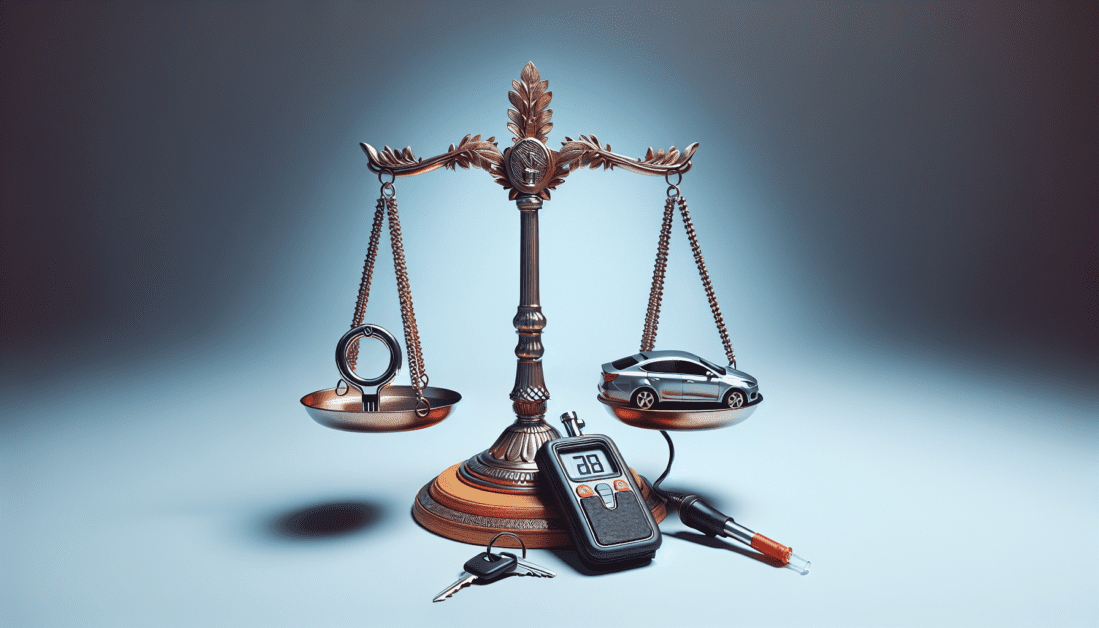 Police Officer Conducting Dui Traffic Stop at Night