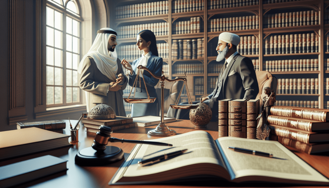 Legal Professionals Networking at Modern Office Conference