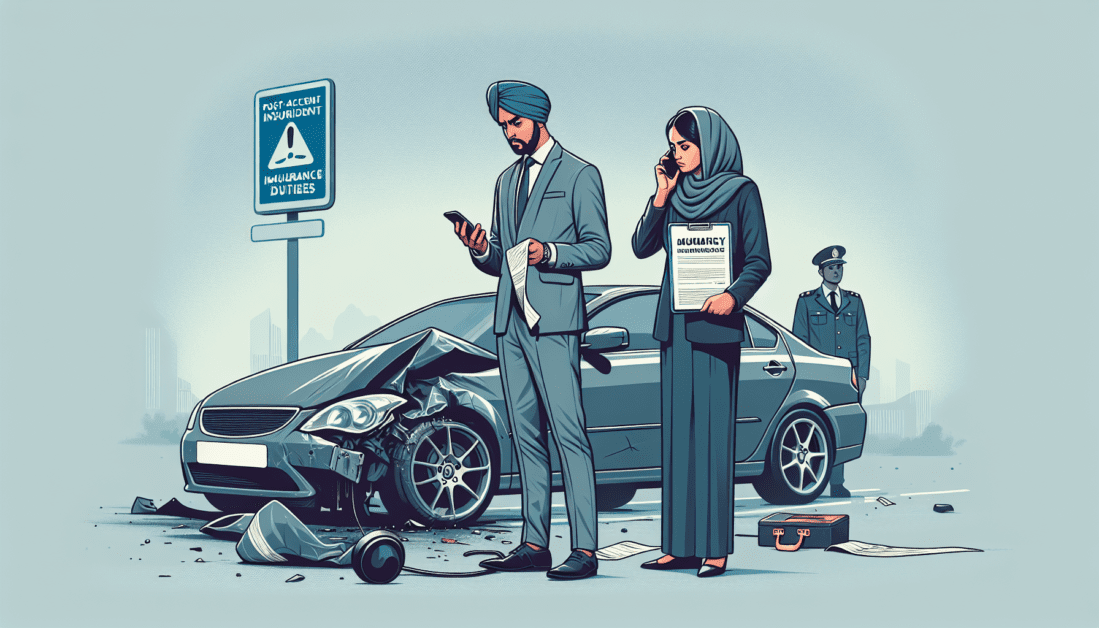 Post-accident insurance duties checklist guide