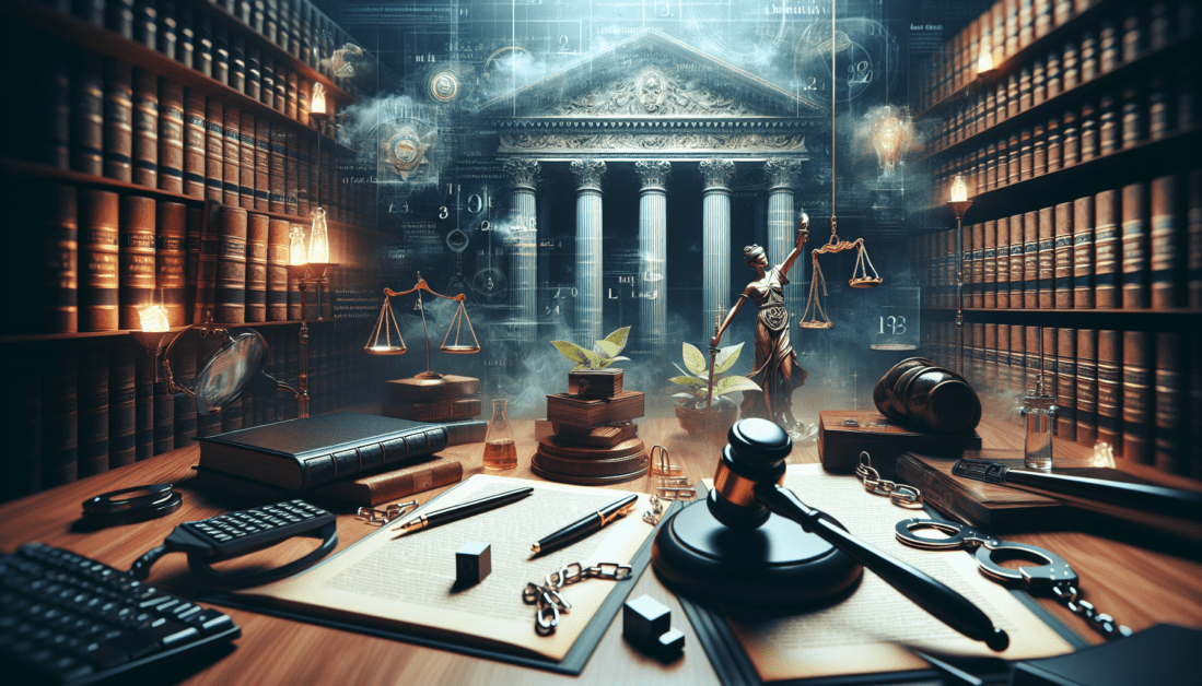 Legal Books and Gavel Representing Misdemeanor Law