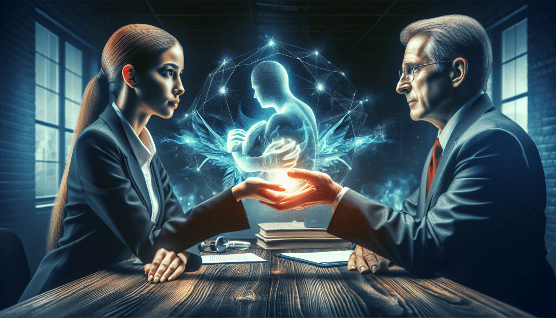 Professional handshake between client and lawyer