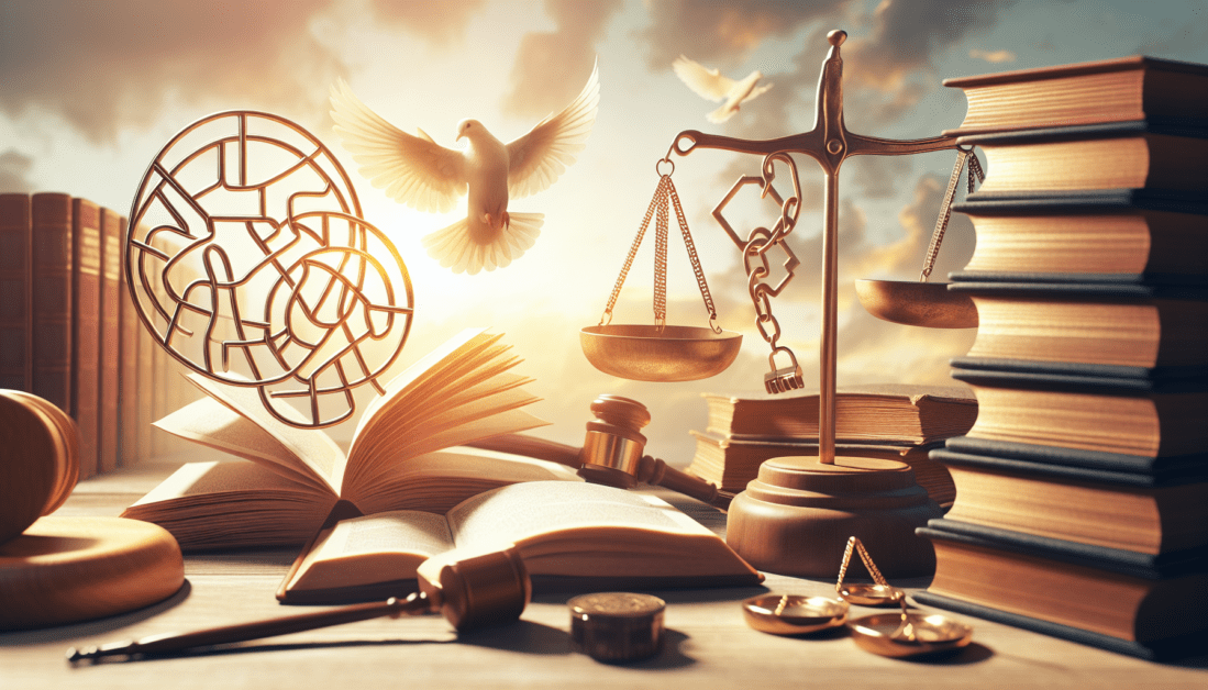 Modern justice reform options illustrated