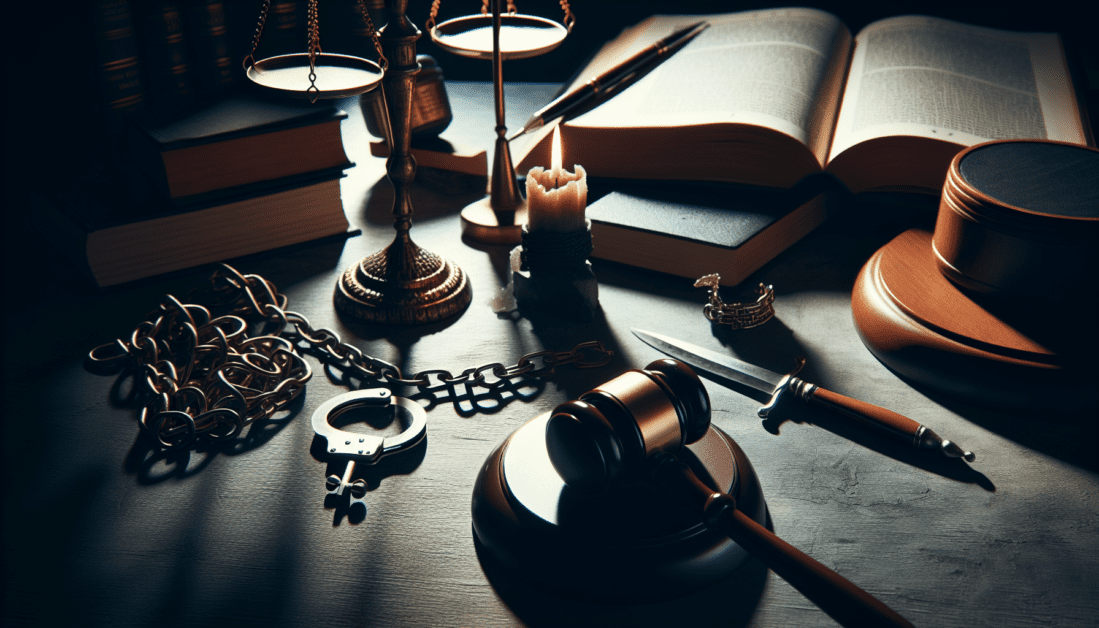 Legal Gavel and Scales Representing Justice System