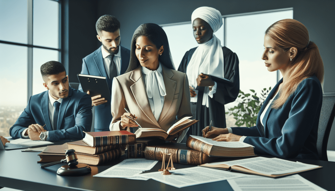 Expert Legal Representation Meeting with Client