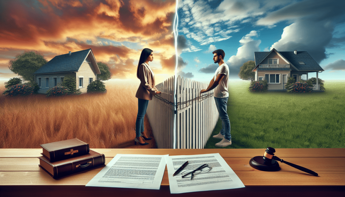 Property Dispute Legal Documents and Gavel