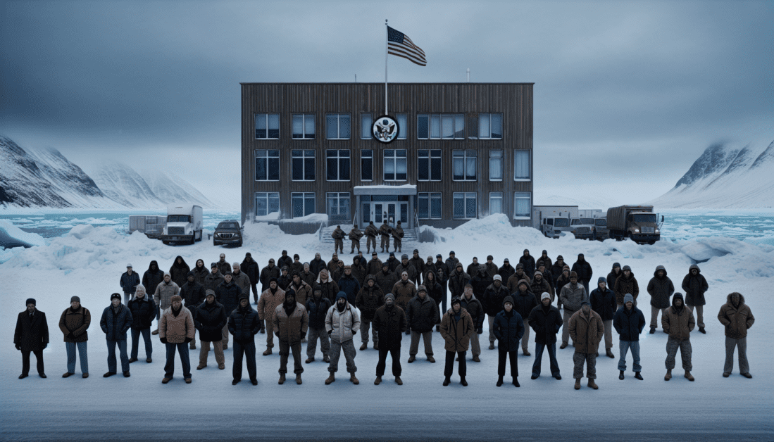 Danish veterans silent protest Copenhagen