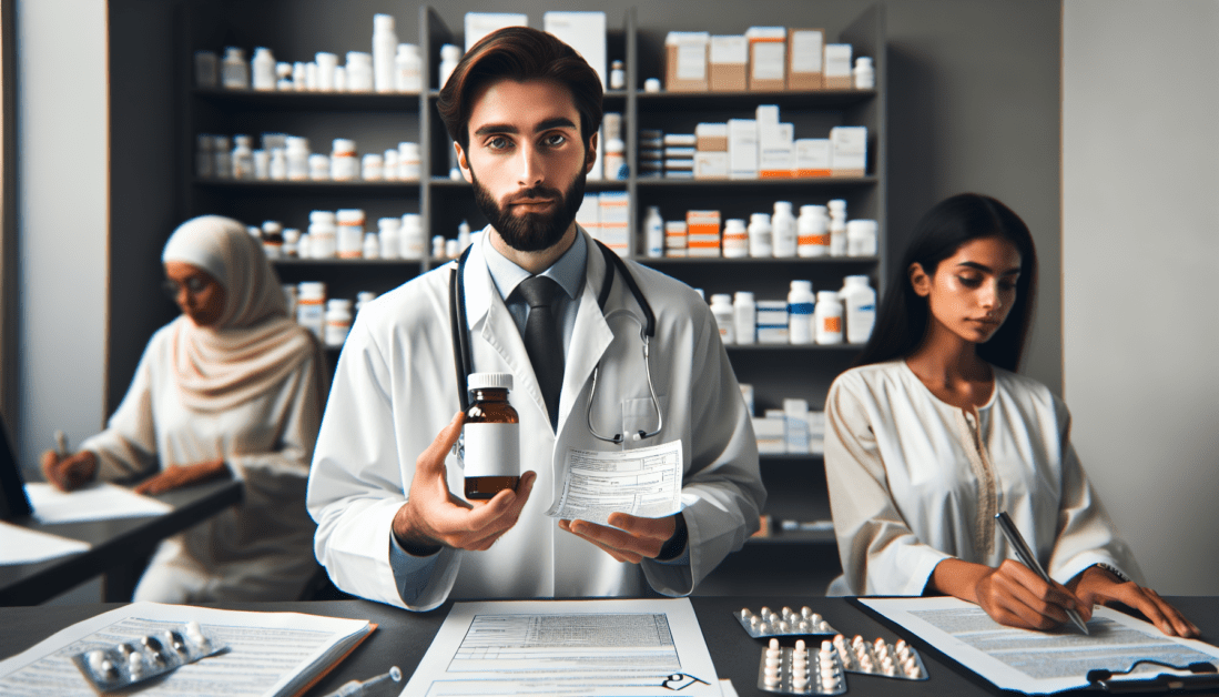 Drug Treatment Regulations Guidebook Illustration