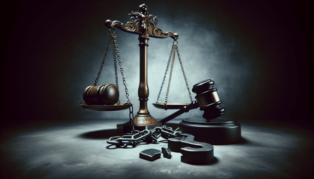 Gavel, Legal Books, and Handcuffs Representing Felony Law