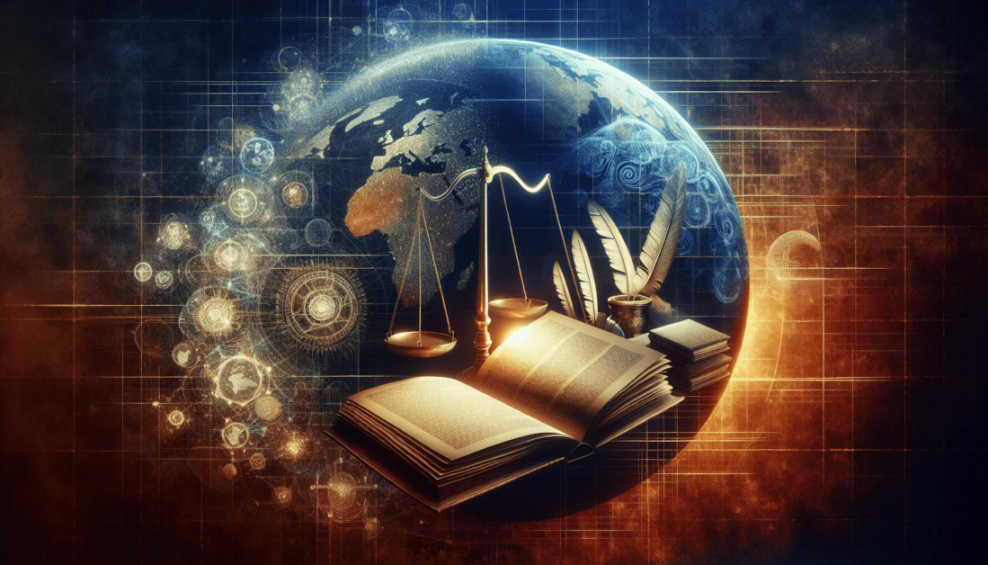 Diverse people standing together for human rights