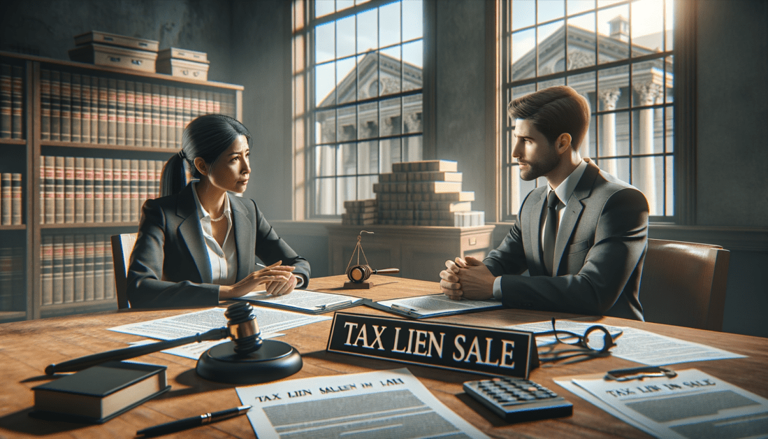 What is a tax lien sale?