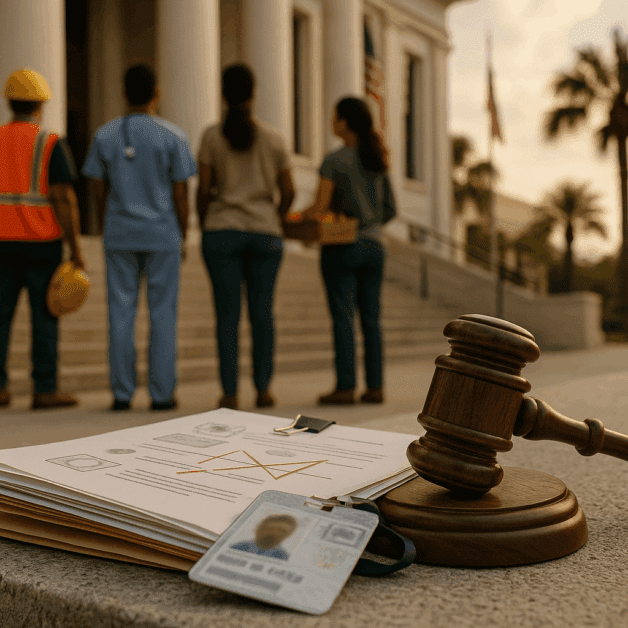 Florida immigrant work permit law struck down