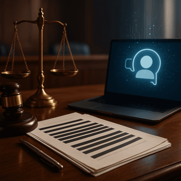 Person Suing an Ai Chatbot in Court