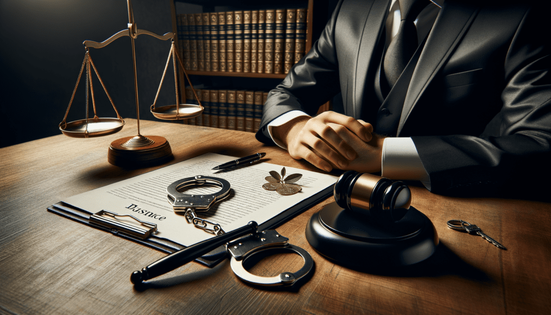 Gavel and legal documents for appearance bond article