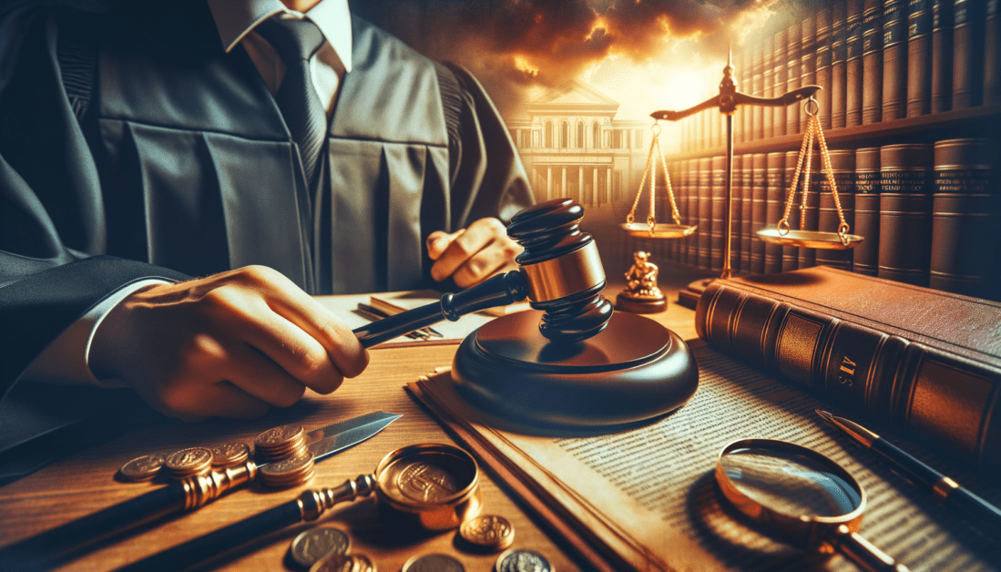 Legal Documents and Gavel Representing Appearance Bonds