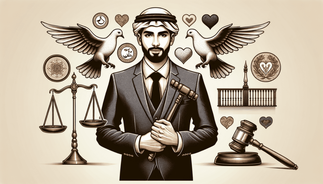 Romeo and Juliet Law Attorney Consulting with Young Client