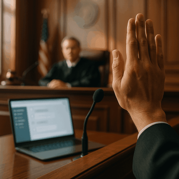 Judge Questioning Lawyer About Ai Use in Courtroom