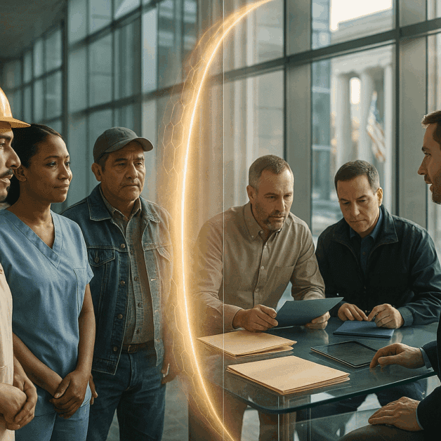 Federal Agencies Ice, Dol, and Eeoc Collaborating