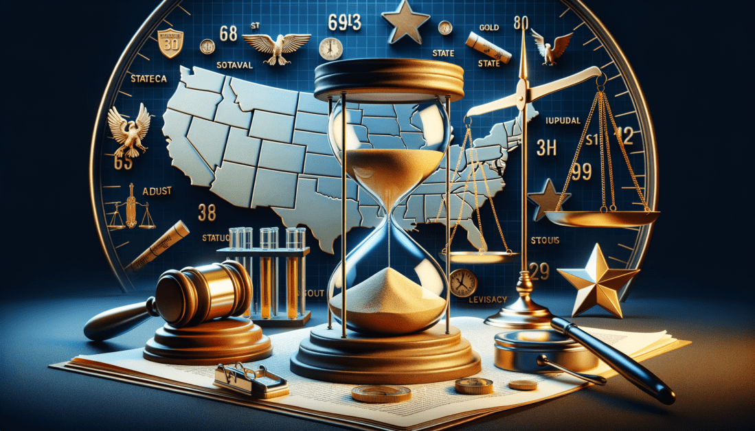 Lawyer reviewing statute of limitations documents