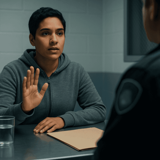 Person Detained by Ice Knowing Rights