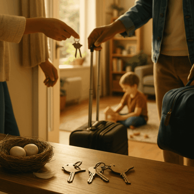 Children's Toys in a Cozy Family Home Nest