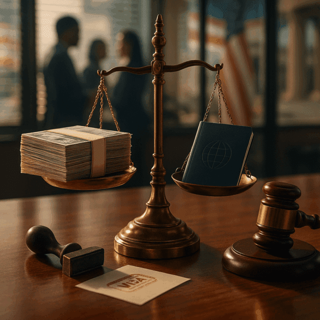 H-1b Visa Fee Increase to $100,000 Concept