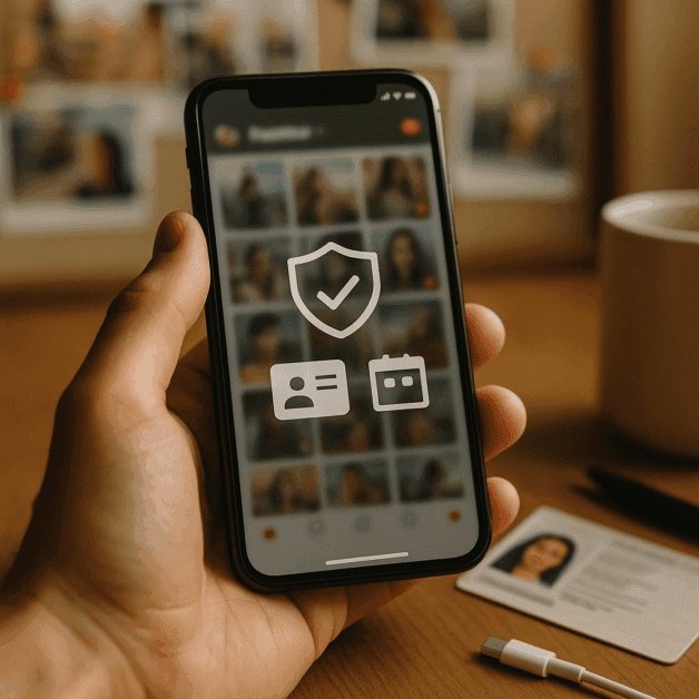 Pinterest Age Verification Security Shield Icon