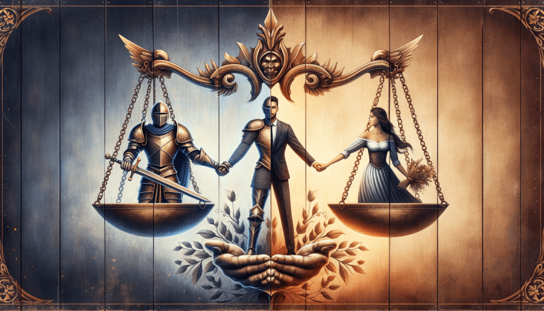 Legal Documents and Gavel Representing Romeo and Juliet Laws