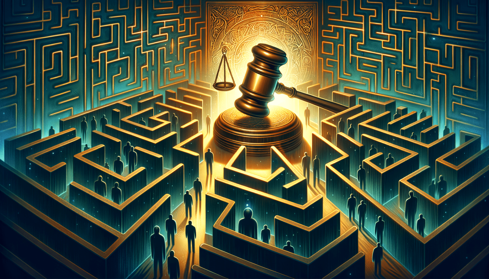 Gavel and Legal Books Representing Absconding Laws
