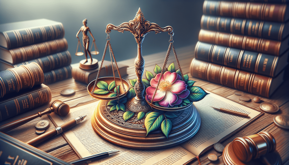 Lawyer Consulting with Client in Office