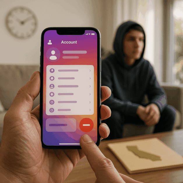 How to Legally Cancel Your Teen’s Instagram in Under 60 Seconds (New CA Law)