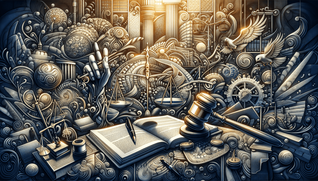 Judge Reviewing Arbitrary and Capricious Legal Cases