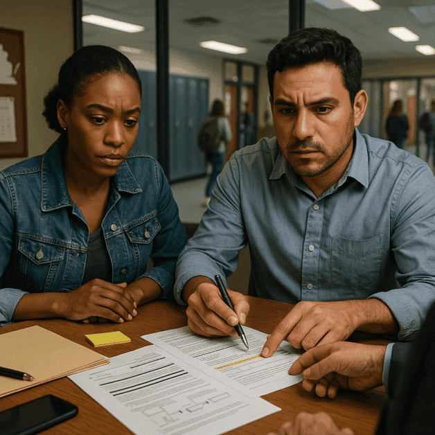 Parents Reviewing Youngkin Law Guidelines